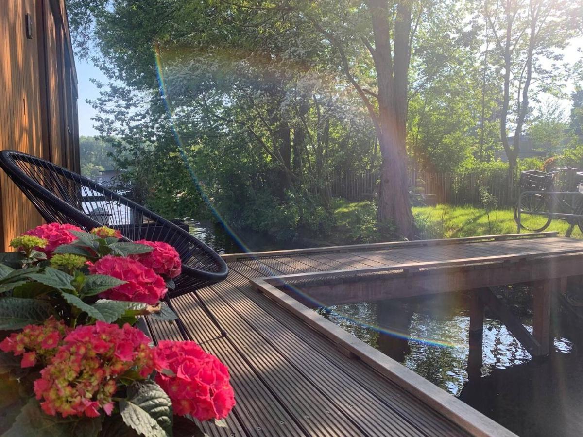 アムステルダムBeautiful Amstel Houseboatアパートメント エクステリア 写真